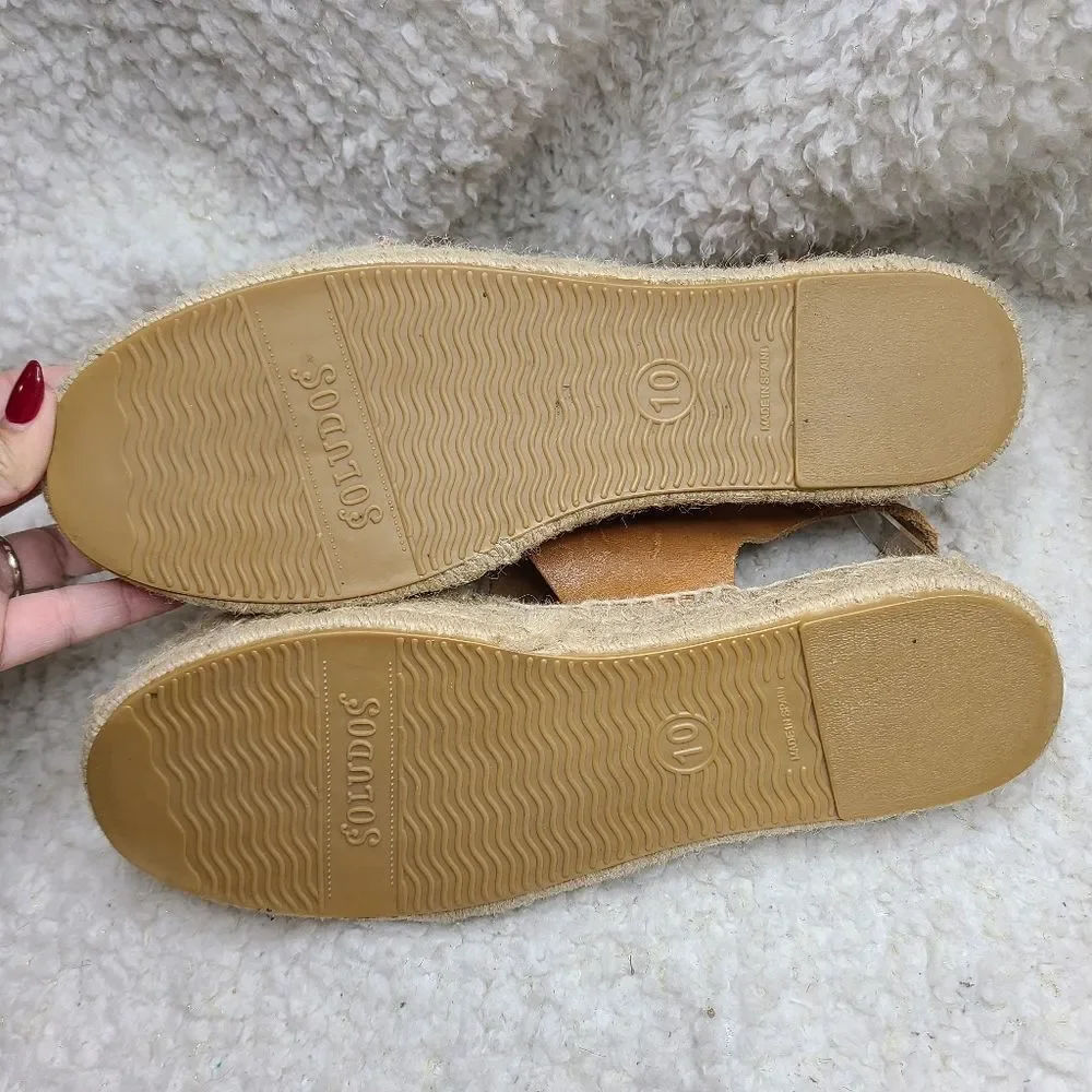 Soludos Bi-Color Platform Espadrille Sandal‎